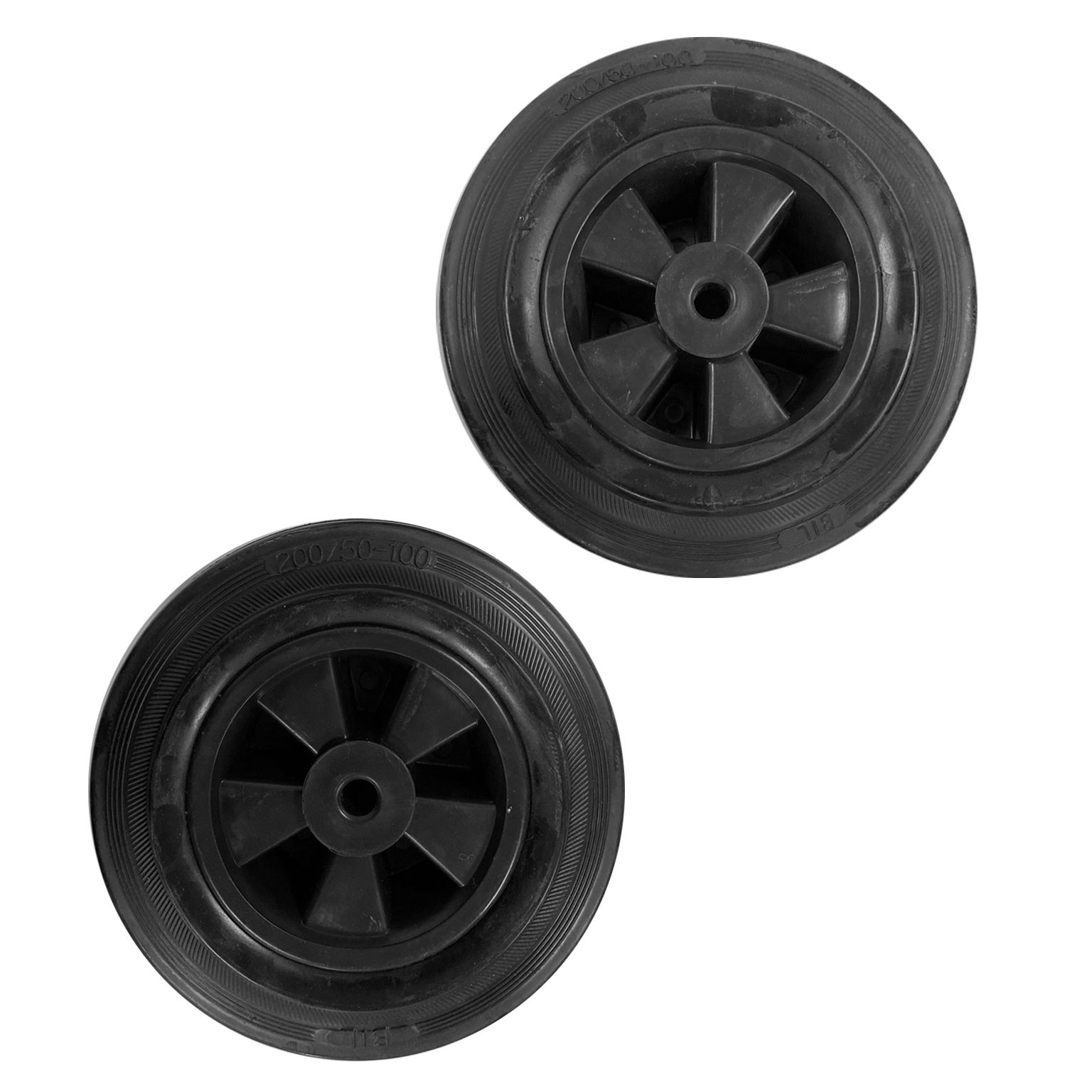 200mm Non Marking Synthetic Rubber Tyre - D1123-KIT