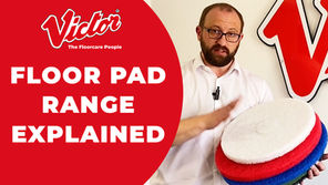 Floor Pads 101: Choosing the Right Colour for Your Victor Scrubber Dryer or Rotary Cleaning Machine