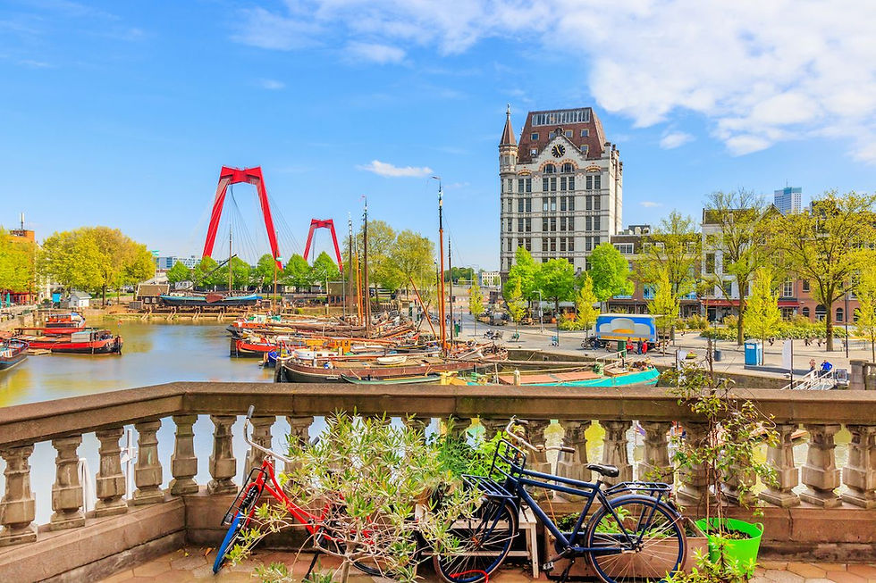 View-of-Oude-Haven-in-Rotterdam