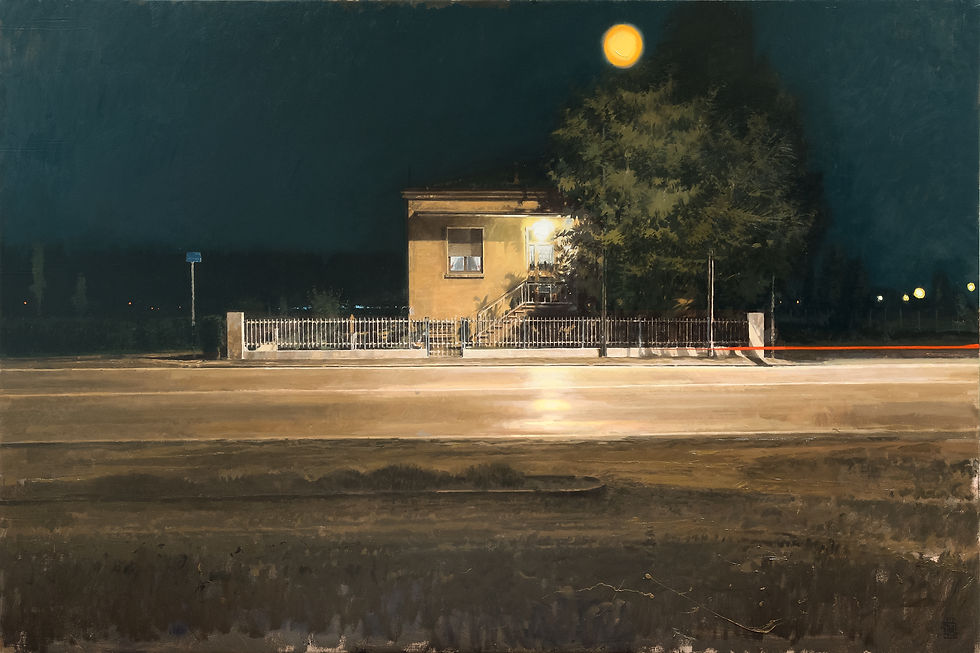 Night in nowhere