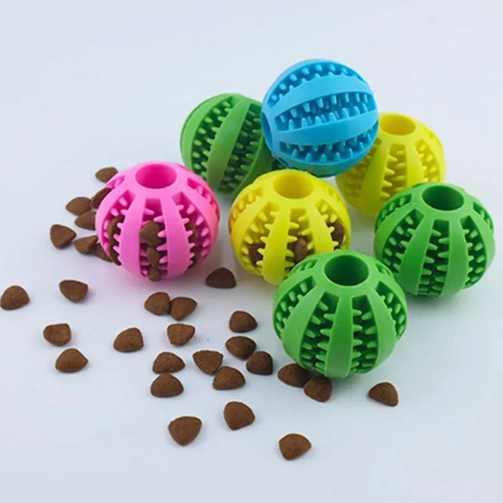 Miniaturbild: 1pc Dog Toy Snack Ball Interactive Dog Food Ball Toy For Alleviating Canine toot