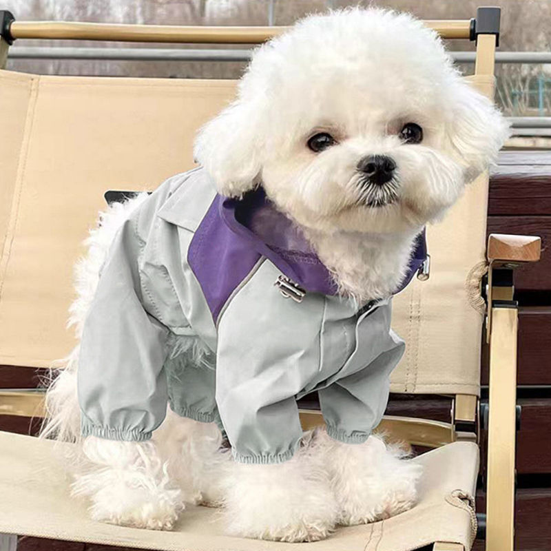 Miniaturbild: Autumn Winter Waterproof Dog Clothes Outdoor Windproof Dog Raincoat Warm Pet Cl