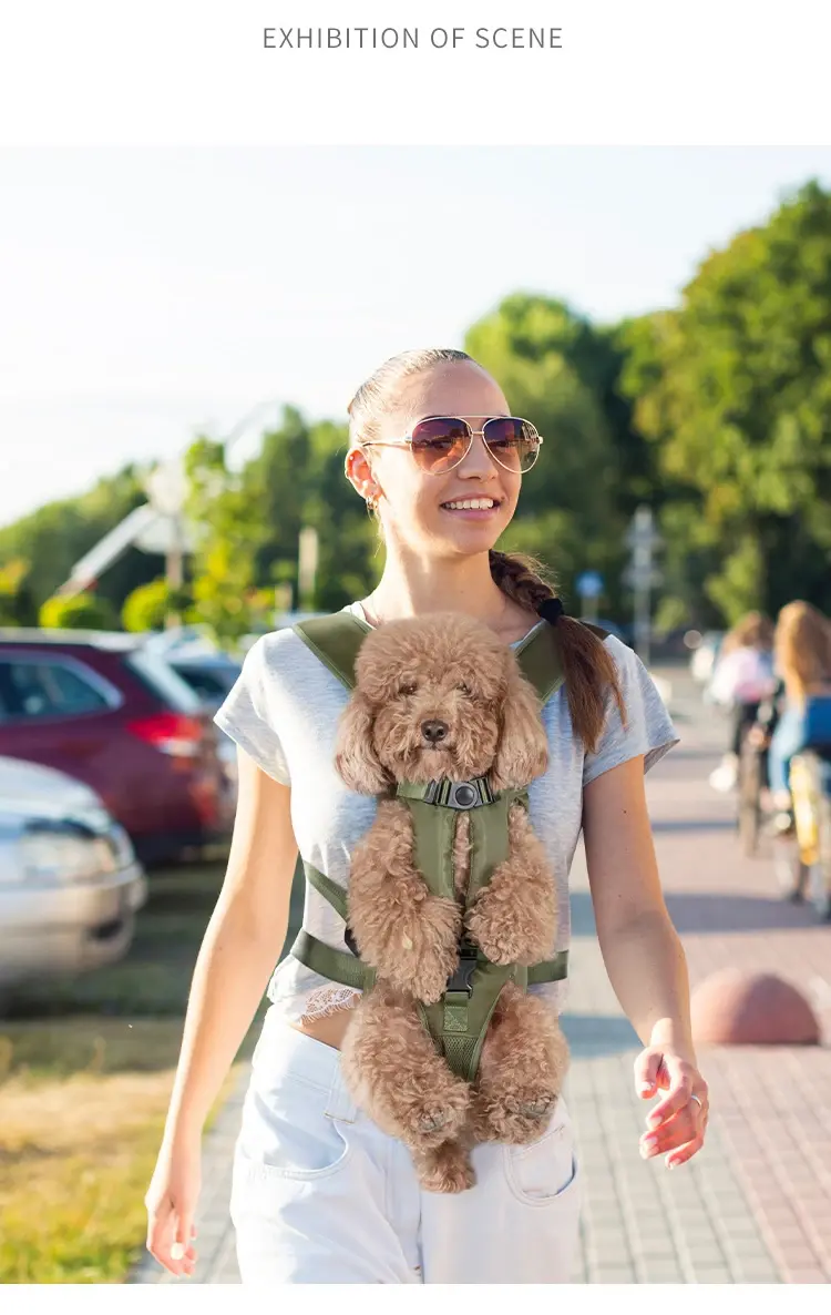 Miniaturbild: Pet Backpack Carrier For Cat Dogs Front Travel Dog Bag Carrying For Animals Smal
