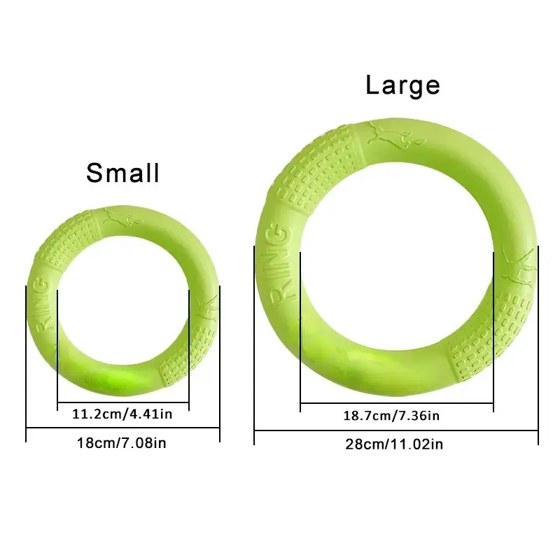 Miniaturbild: Dog Toys Pet Flying Discs EVA Dog Training Ring Puller Resistant Toys For Dogs F