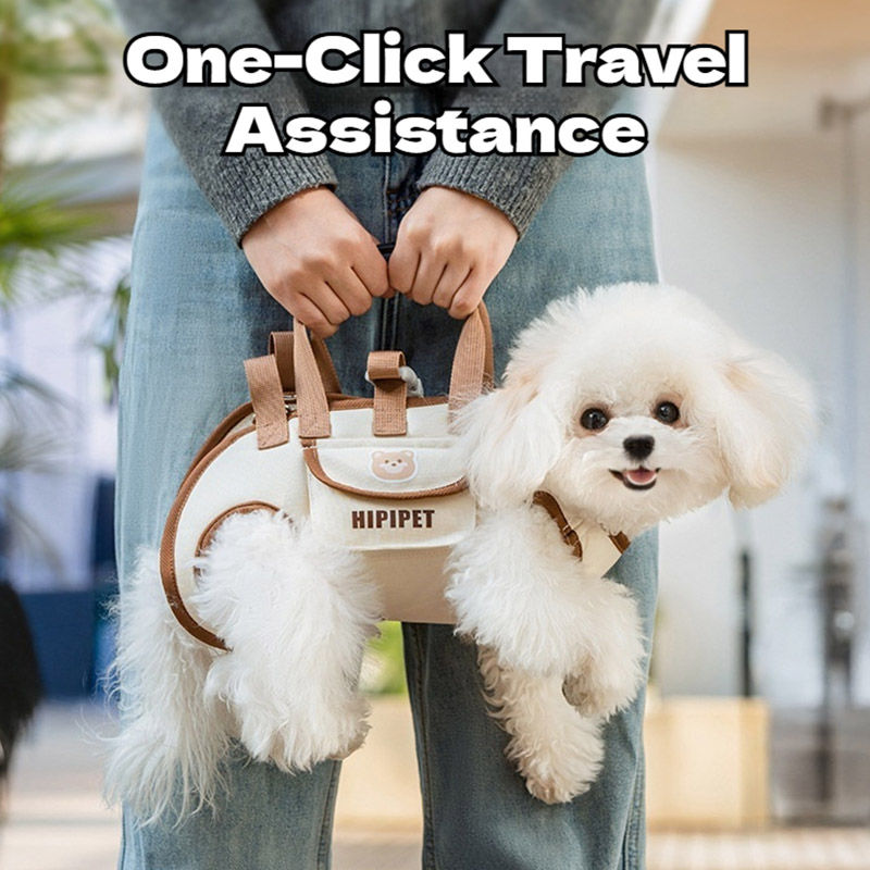 Miniaturbild: Dog bag out portable breathable multi-functional traction backpack Easy to Clean