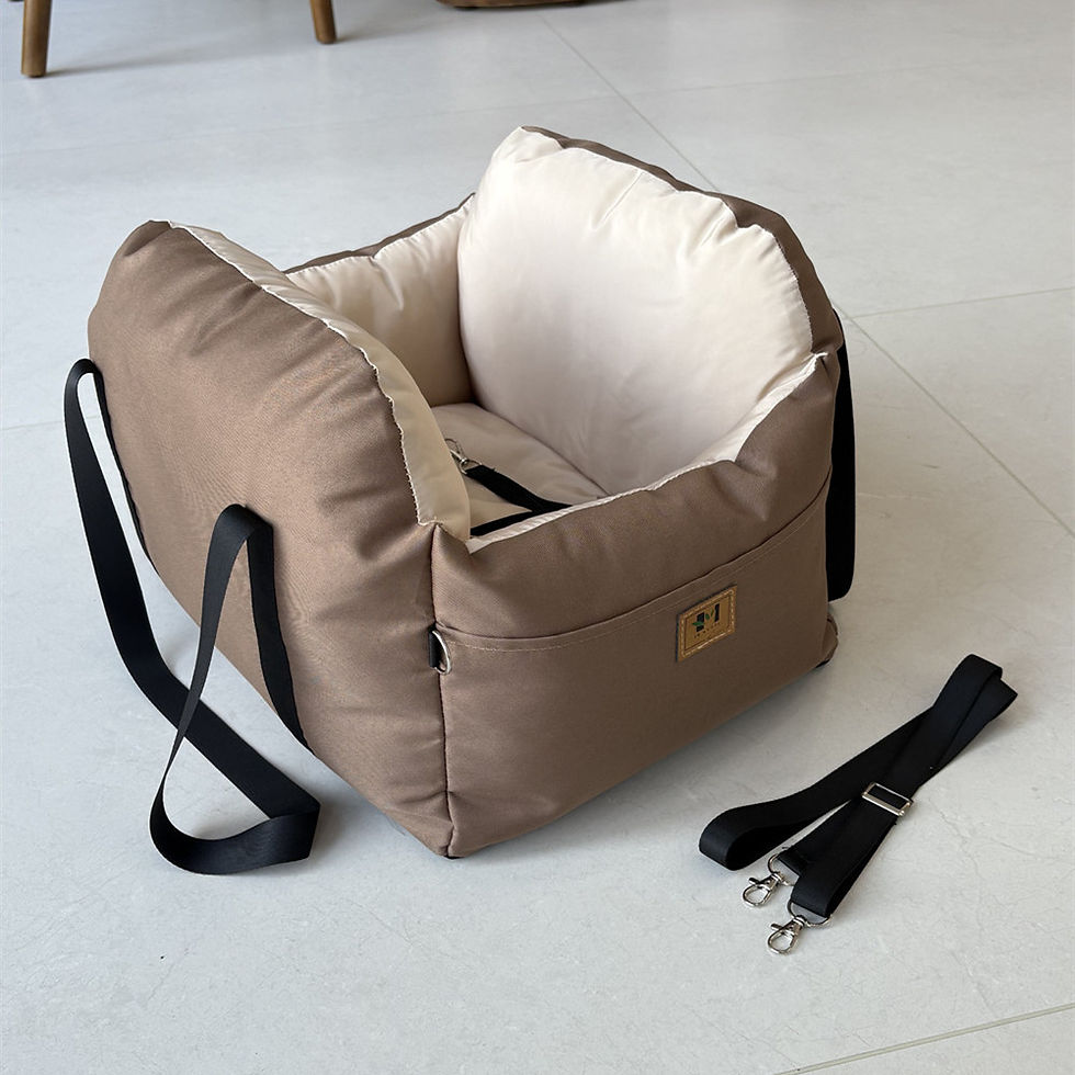 Miniaturbild: Dog Car Seat with Safety Belt Four Season Universal Pet Ooster Nest Cushion Wash