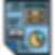 marketing bar chart report icon