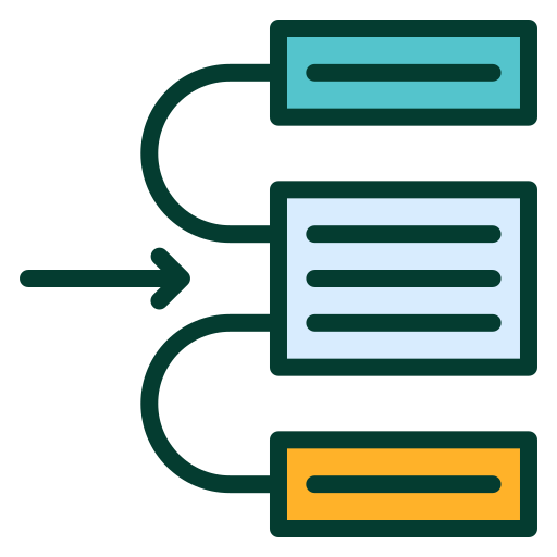 Task flow priority icon