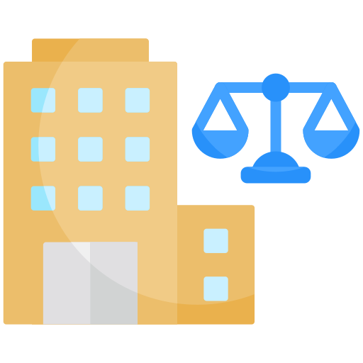 Law and ethics firms icon