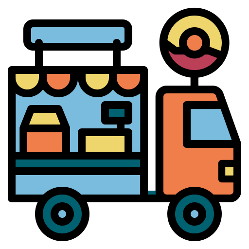 Food truck icon