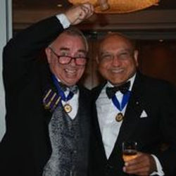 Kevin Giddings and Umar Patel President's Weekend 2021