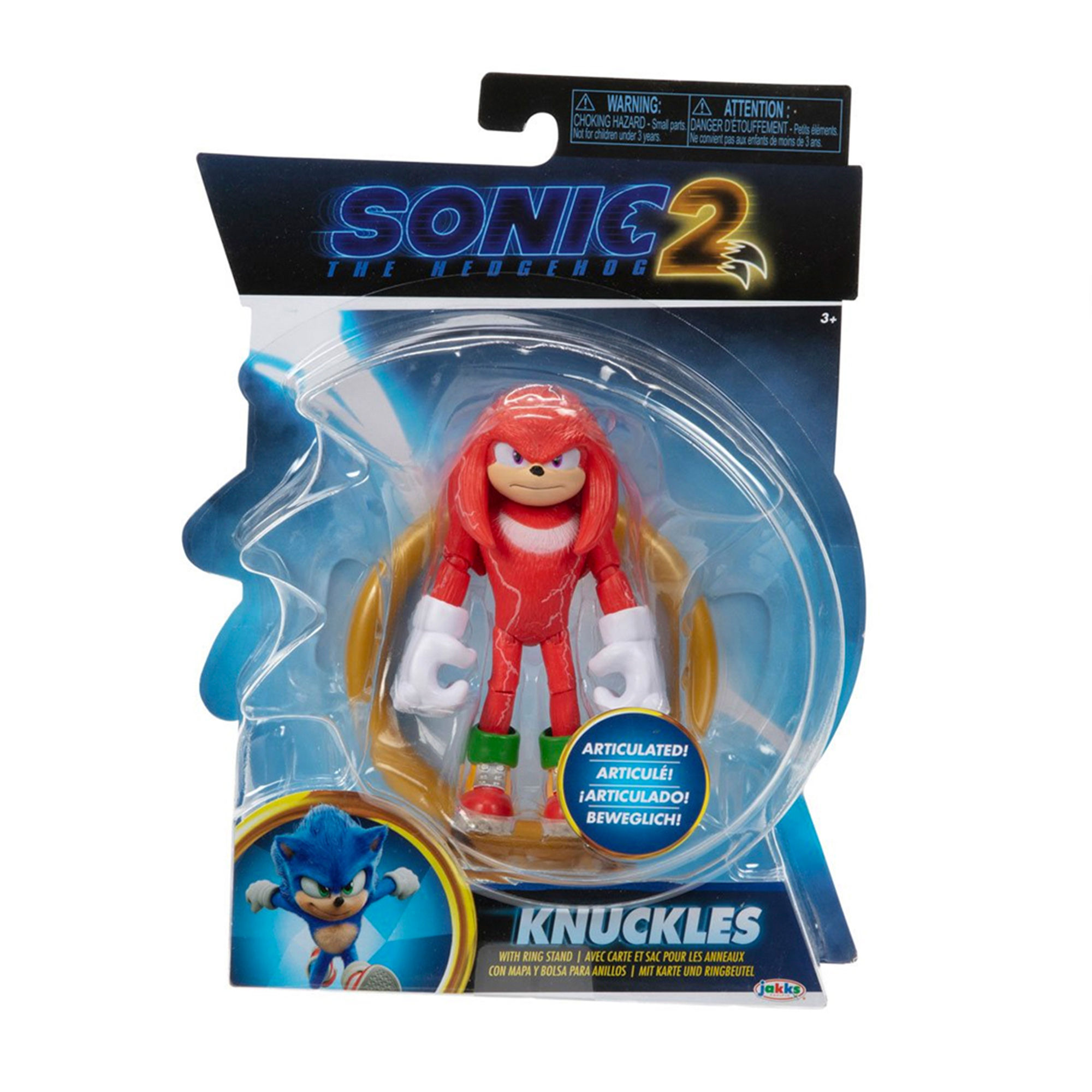 Knuckles - SONIC 2 - FIGURES WAVE 2
