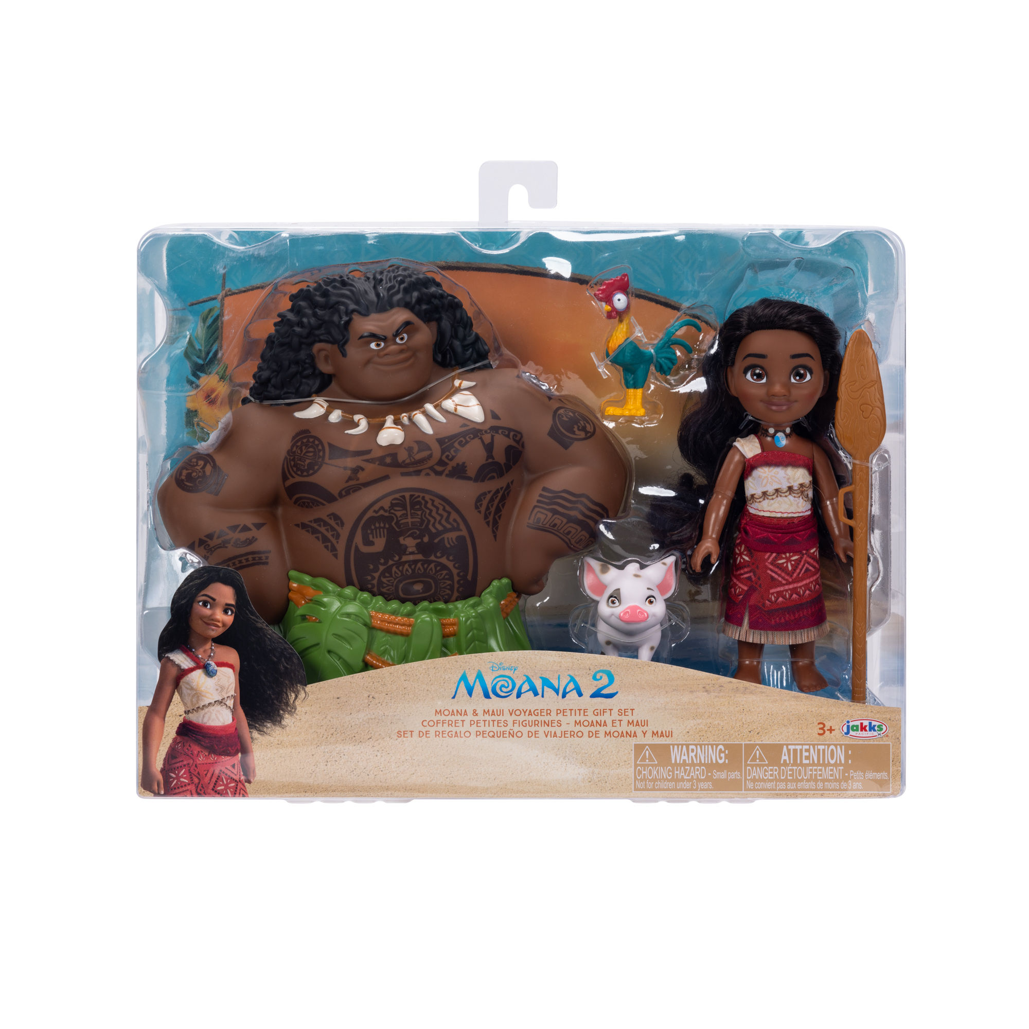 Disney Princess Moana 2 set de juego mini Moana y Maui