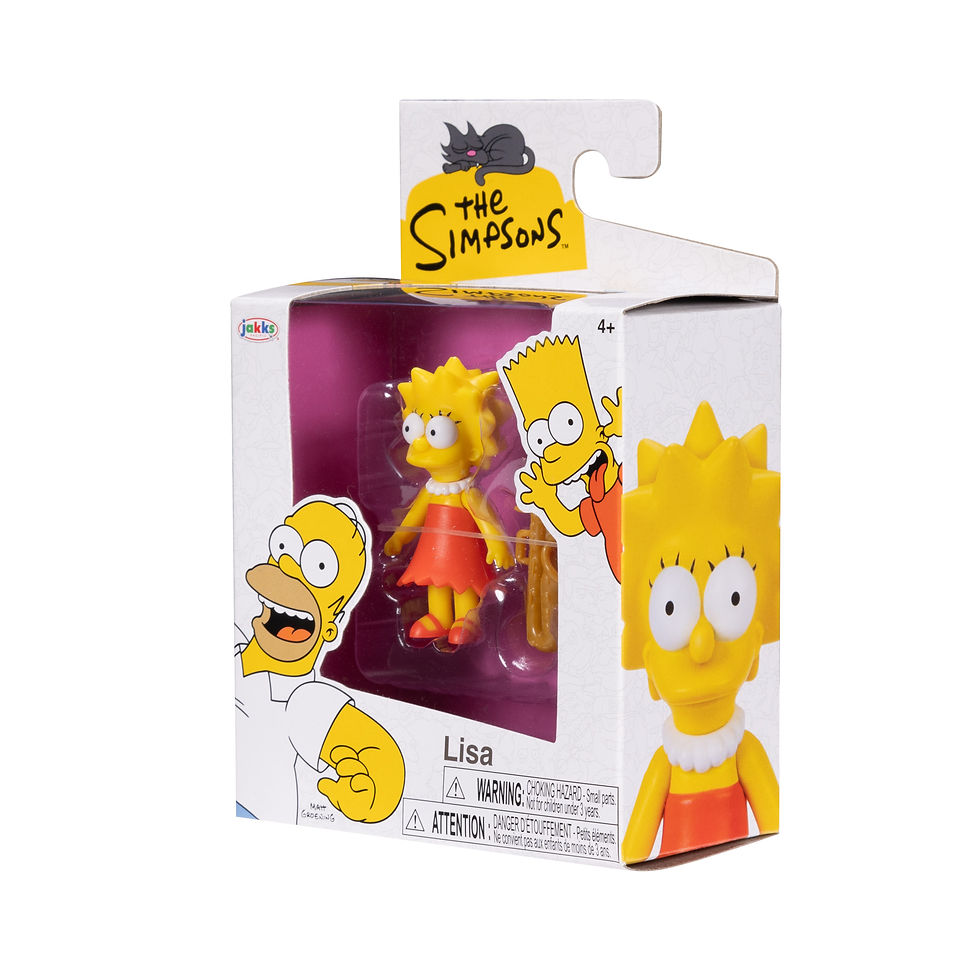 Miniatura: Figura Los Simpsons Lisa de 6  cm