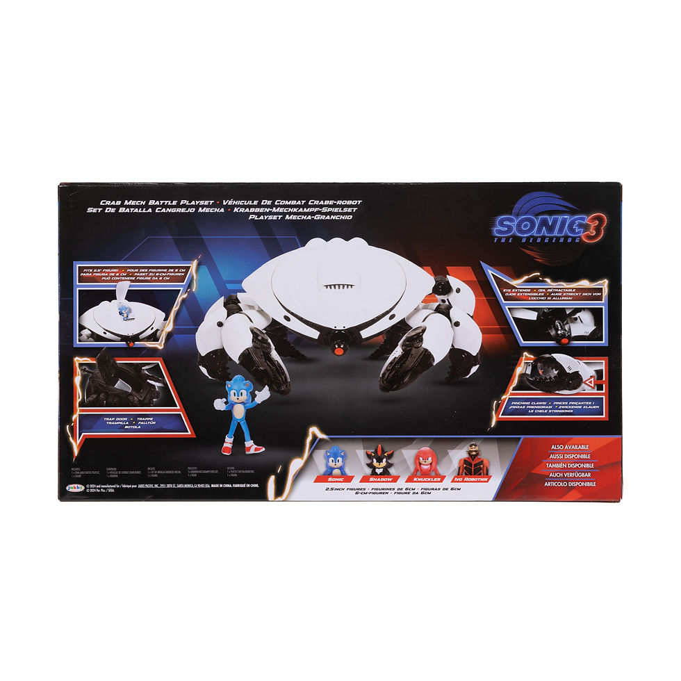 Miniatura: Sonic 3 set de juego más figura de  6 cm
