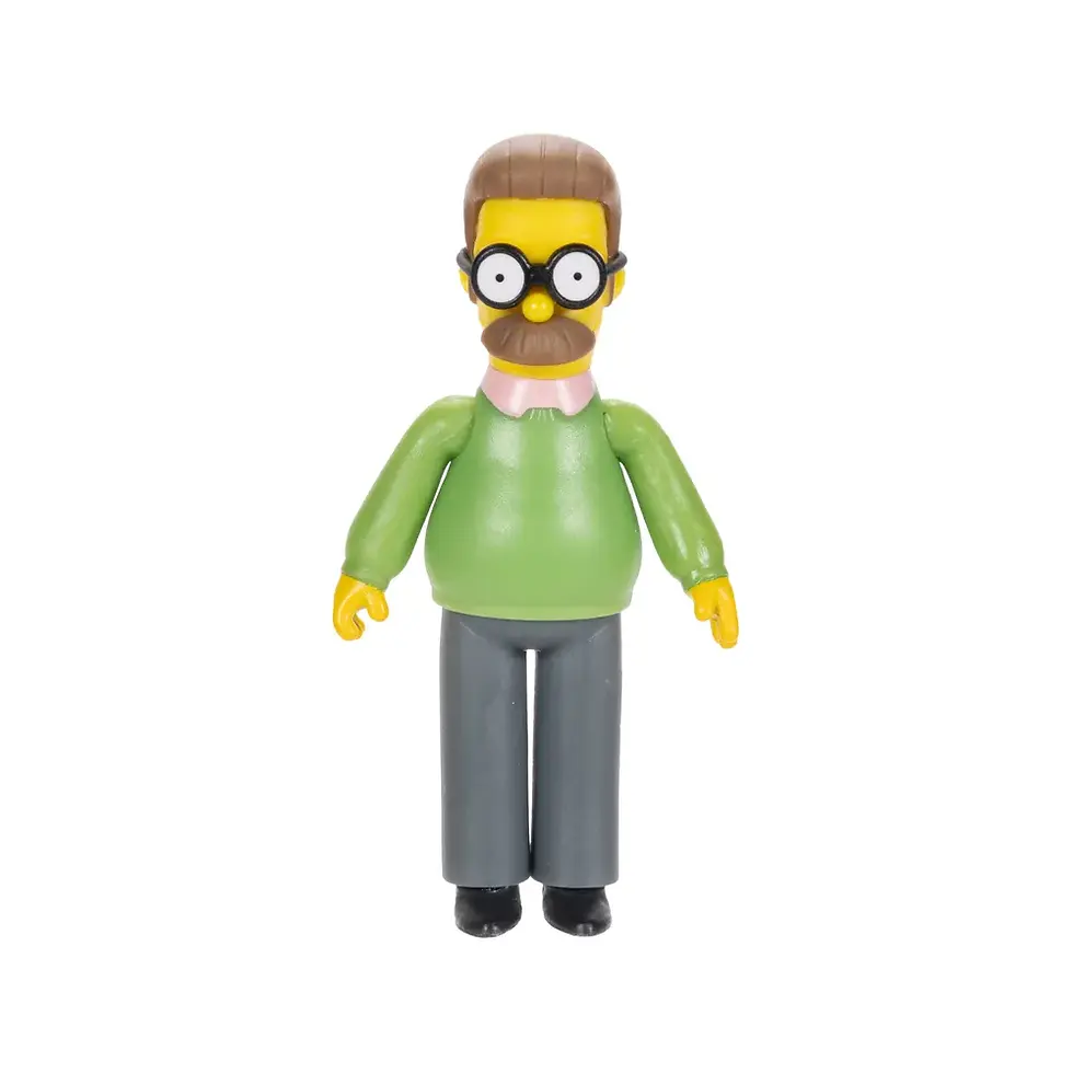 Miniatura: Figura Los Simpsons Ned Flanders de 6  cm