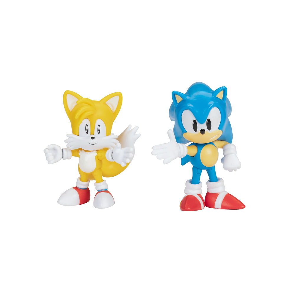 Miniatura: Sonic The Hedgehog Juego de diorama de figuras de acción de 2.5