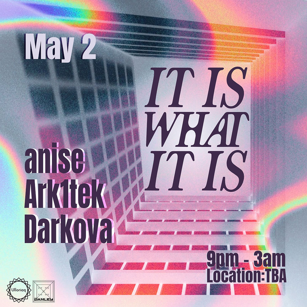 "it is what it is" Ft. anise / Ark1tek / Darkova