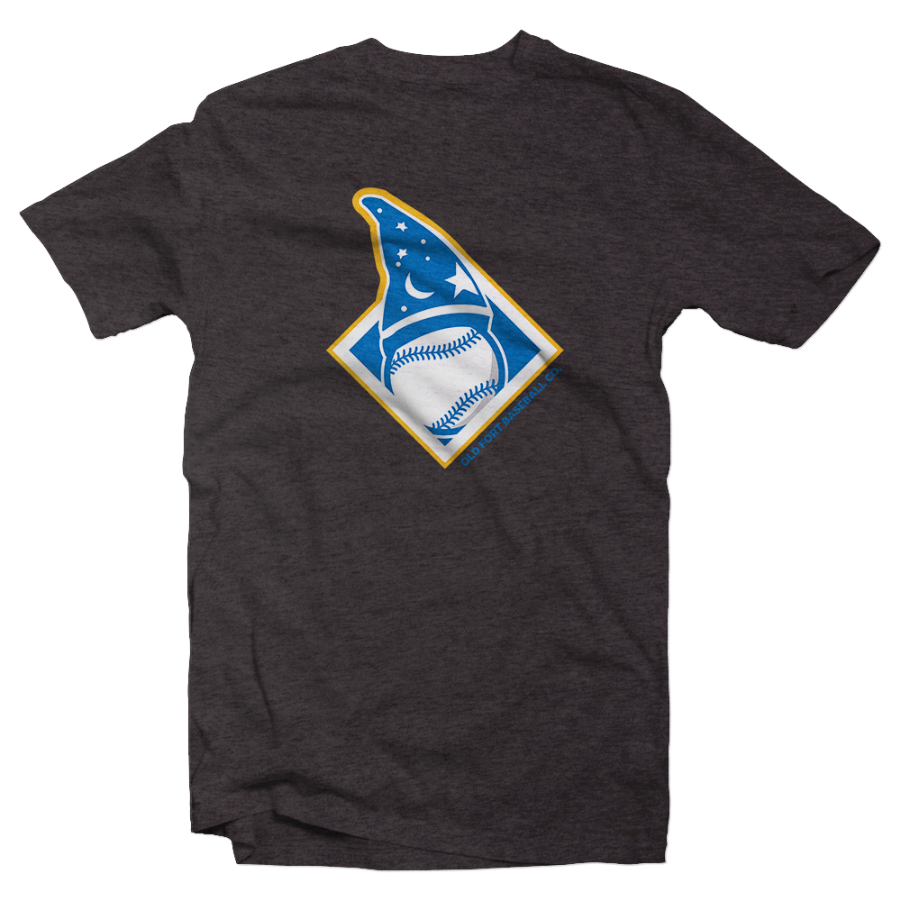 90s Wizard Hat Tee - Black