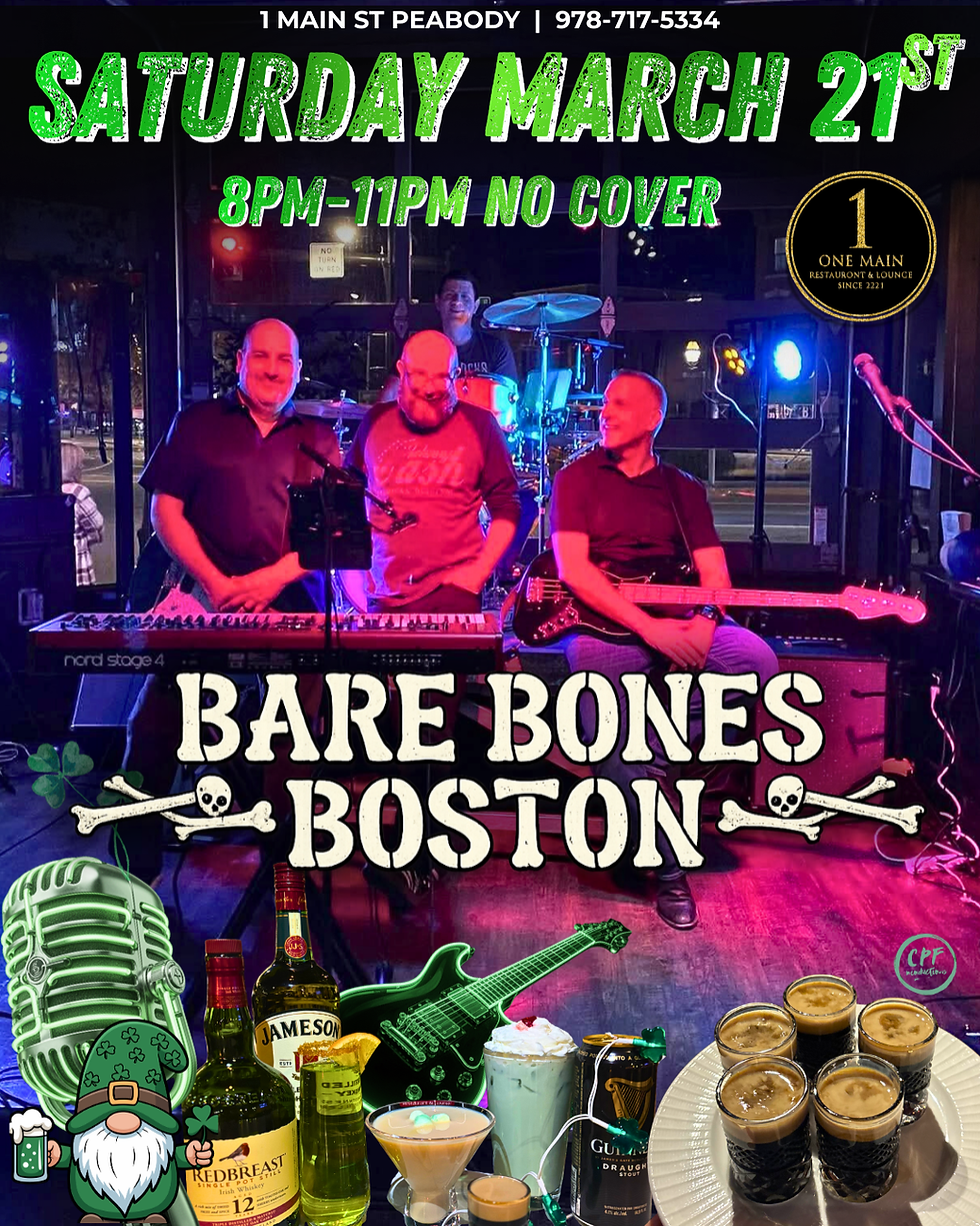 LIVE MUSIC at One Main Restaurant & Lounge Peabody