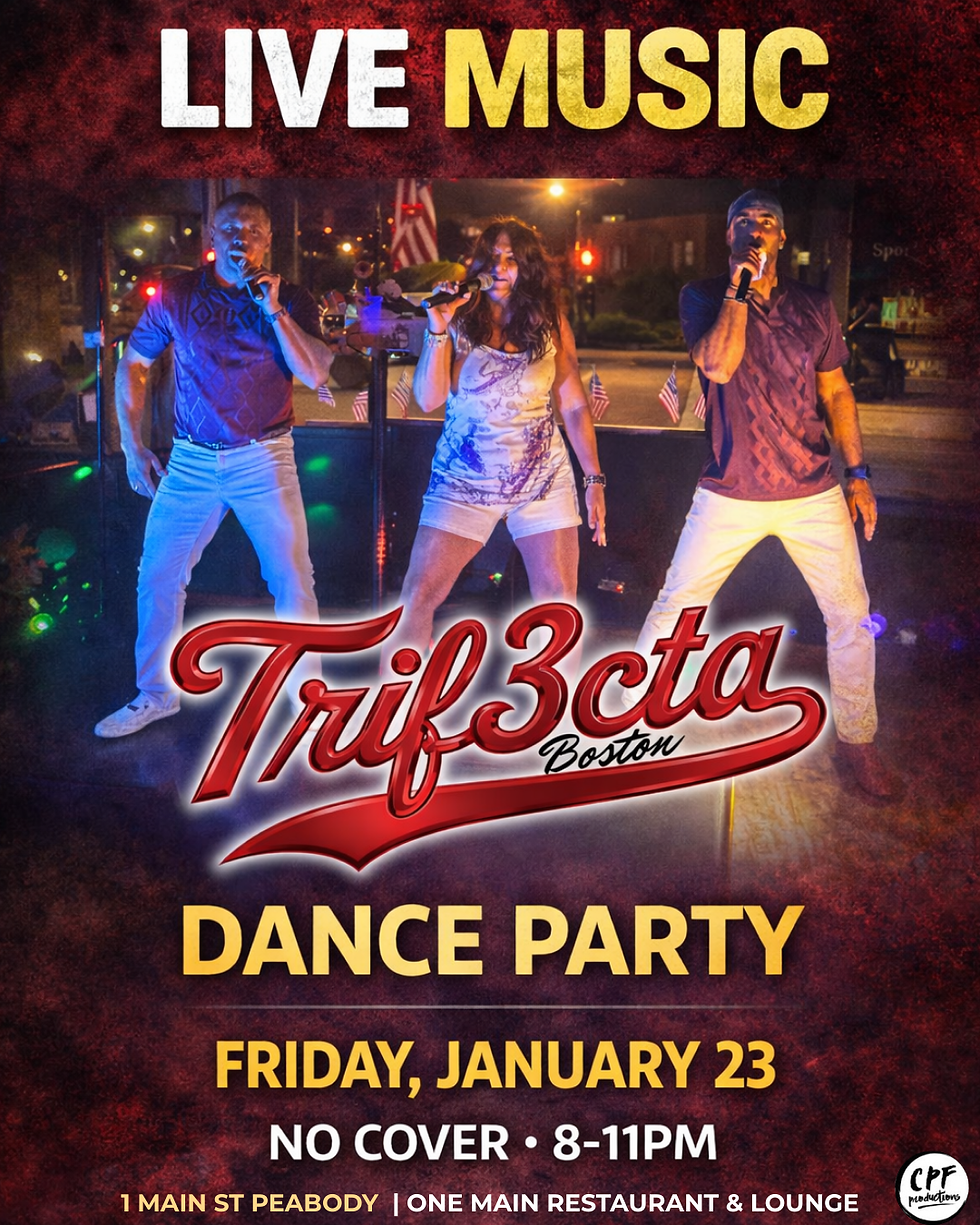 LIVE MUSIC at One Main Restaurant & Lounge Peabody