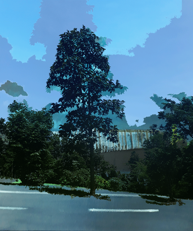 tree-road