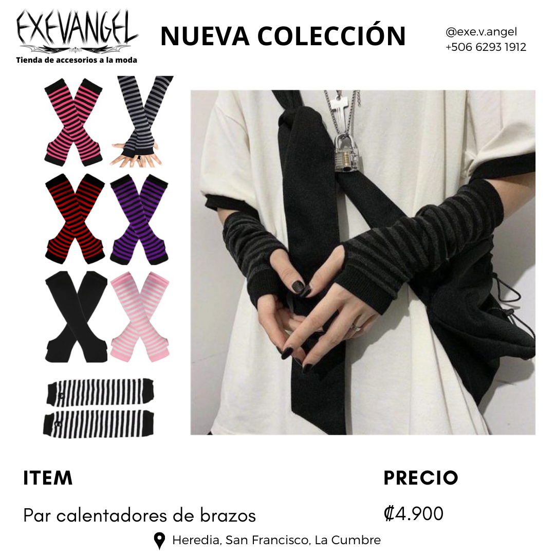 Calentadores de brazos varios estilos