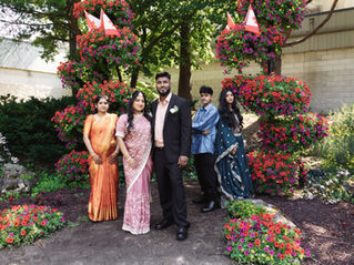 Celebrating Reegan and Dhivya's Beautiful City Hall Wedding in Oshawa