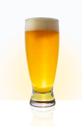 Beer in a glass