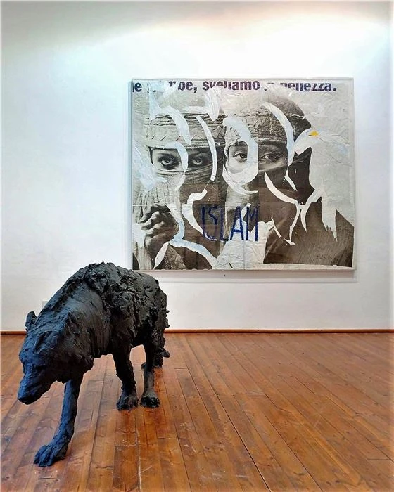 davide rivalta e mimmo rotella