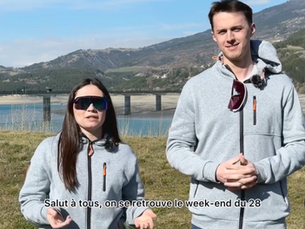 Le salon organisé sur le lac de serre-Ponçon dans les Alpes spécialisés Foil