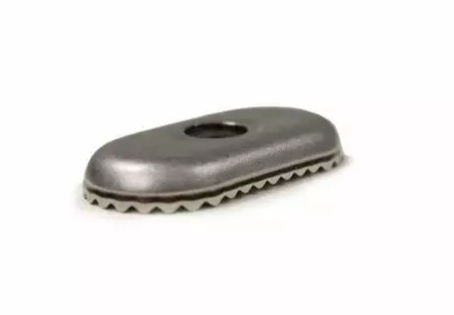 Plaque M6 cobra footstraps standard