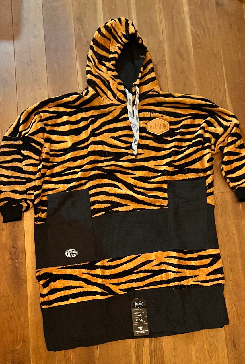 PONCHOS ALL-IN Long Sleeves Zébré