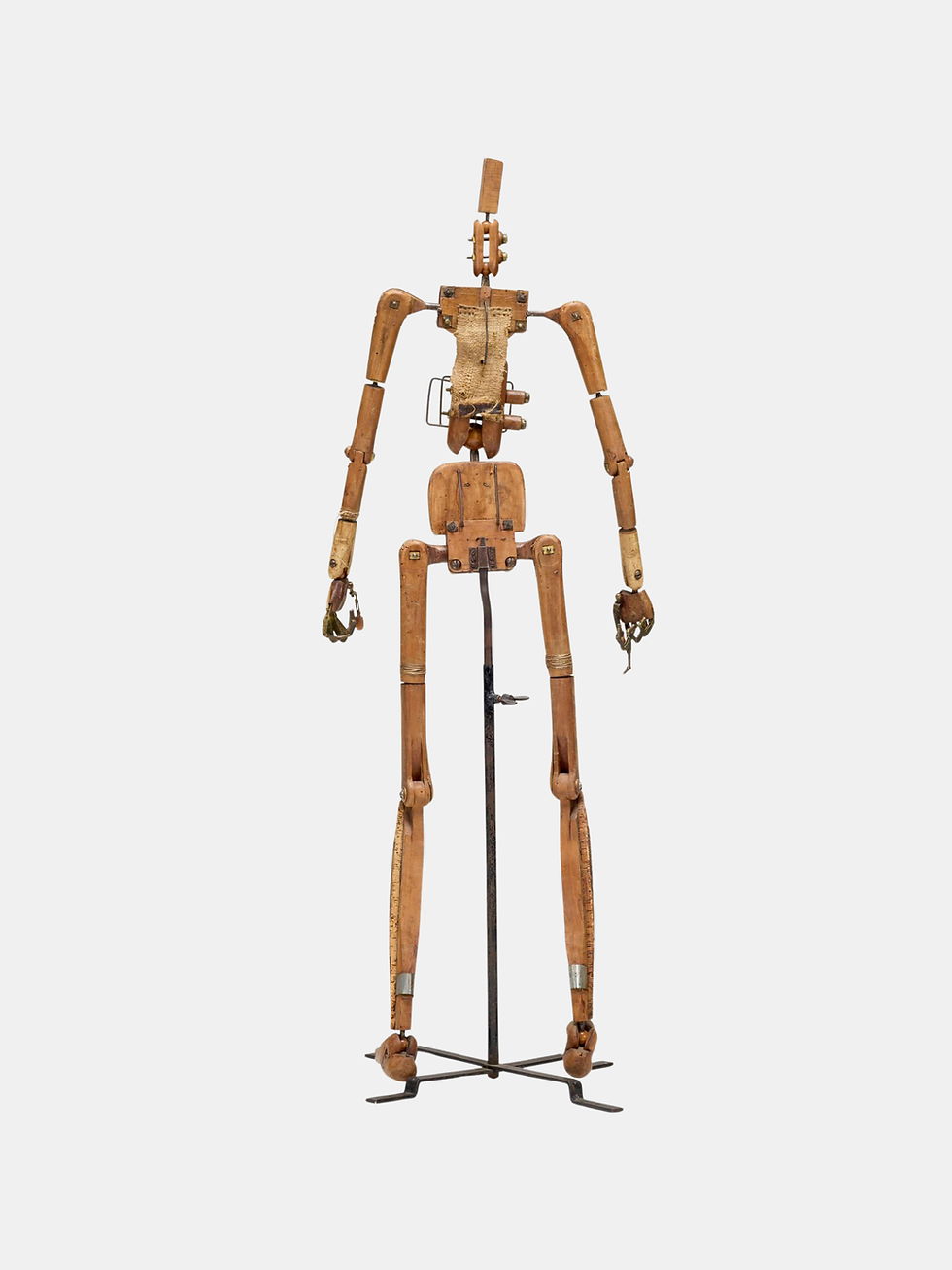 Thumbnail: 18th C. Francois-Pierre Guillois, Life-Size, Lay Figure on Stand (French)