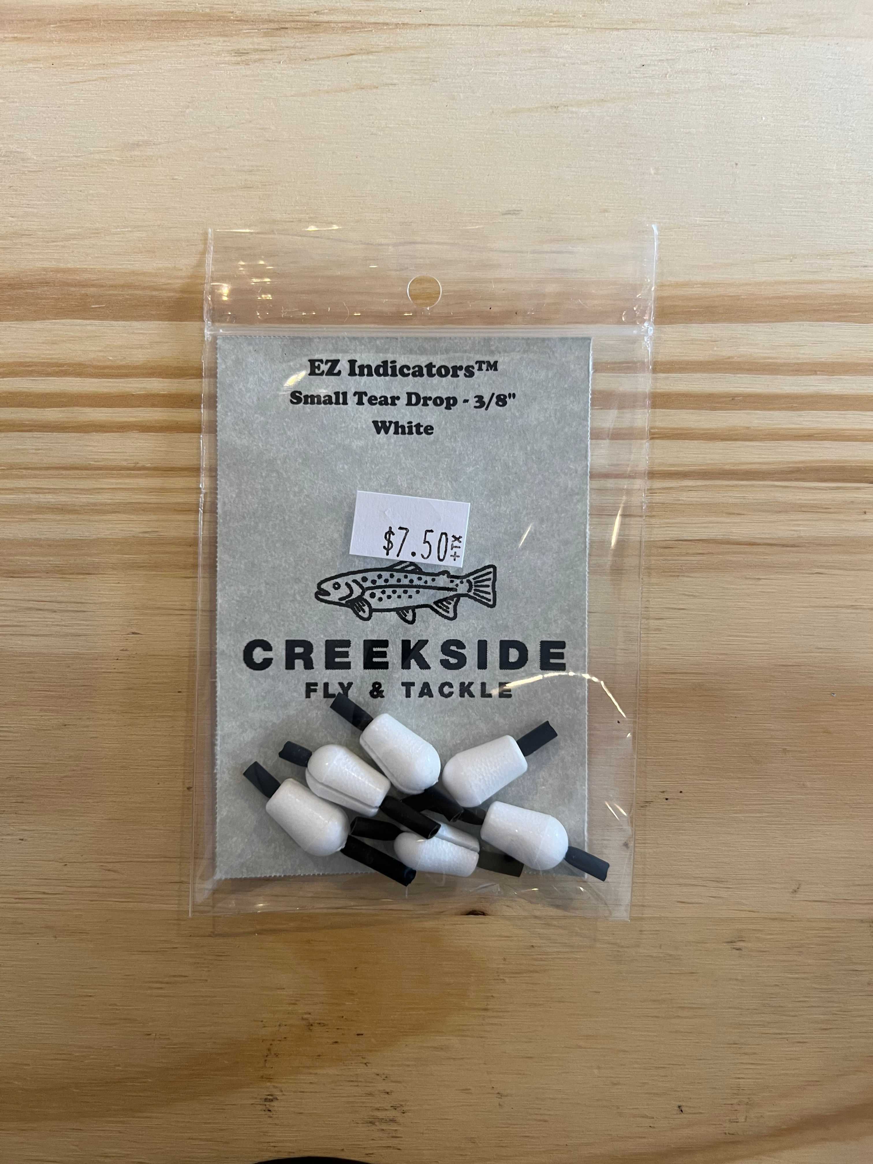 EZ Indicators- Small Teardrop  - White