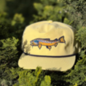 CREEKSIDE Streamline Brownie Rope Hat (Gold)