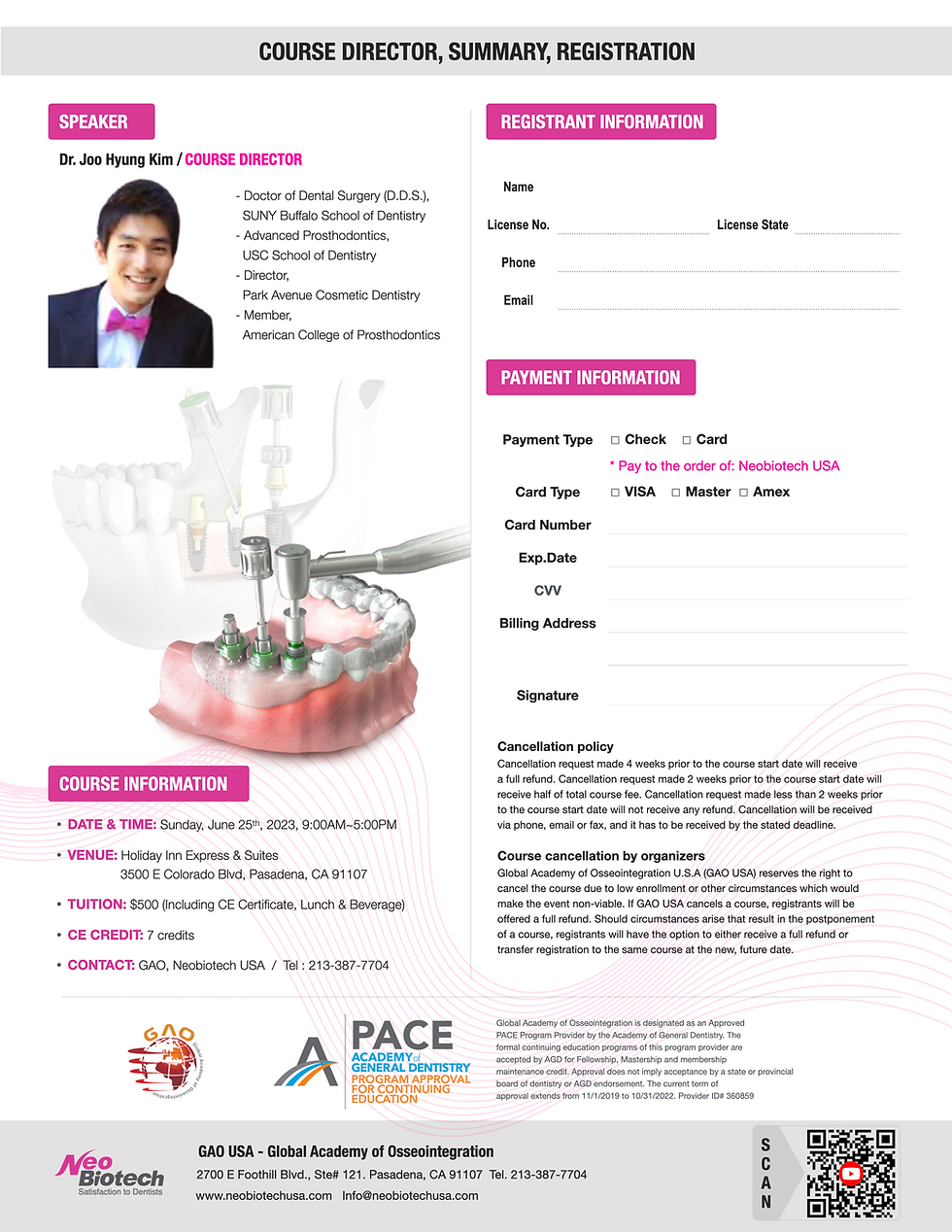 Thumbnail: Jun. 25, 2023 Digital Guided Implant & Prosthetic Course