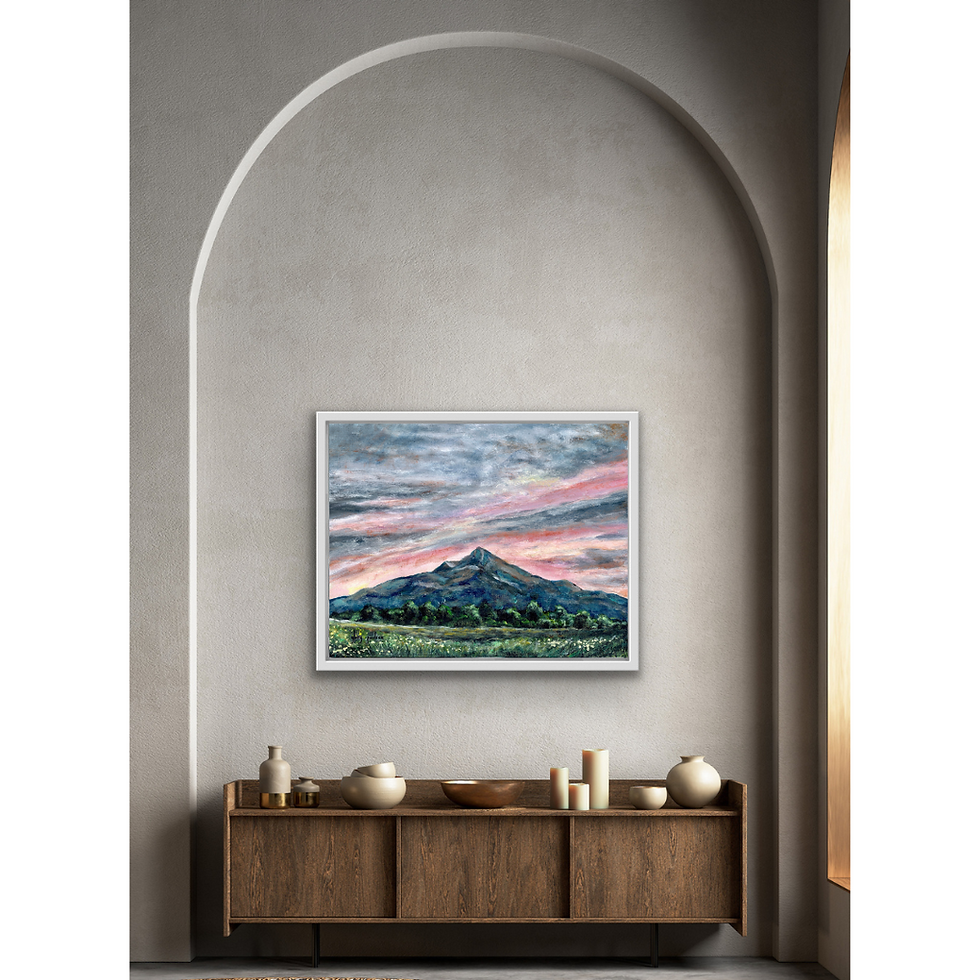 Thumbnail: Signed Print of "Sunset Skies at Lone Cone"