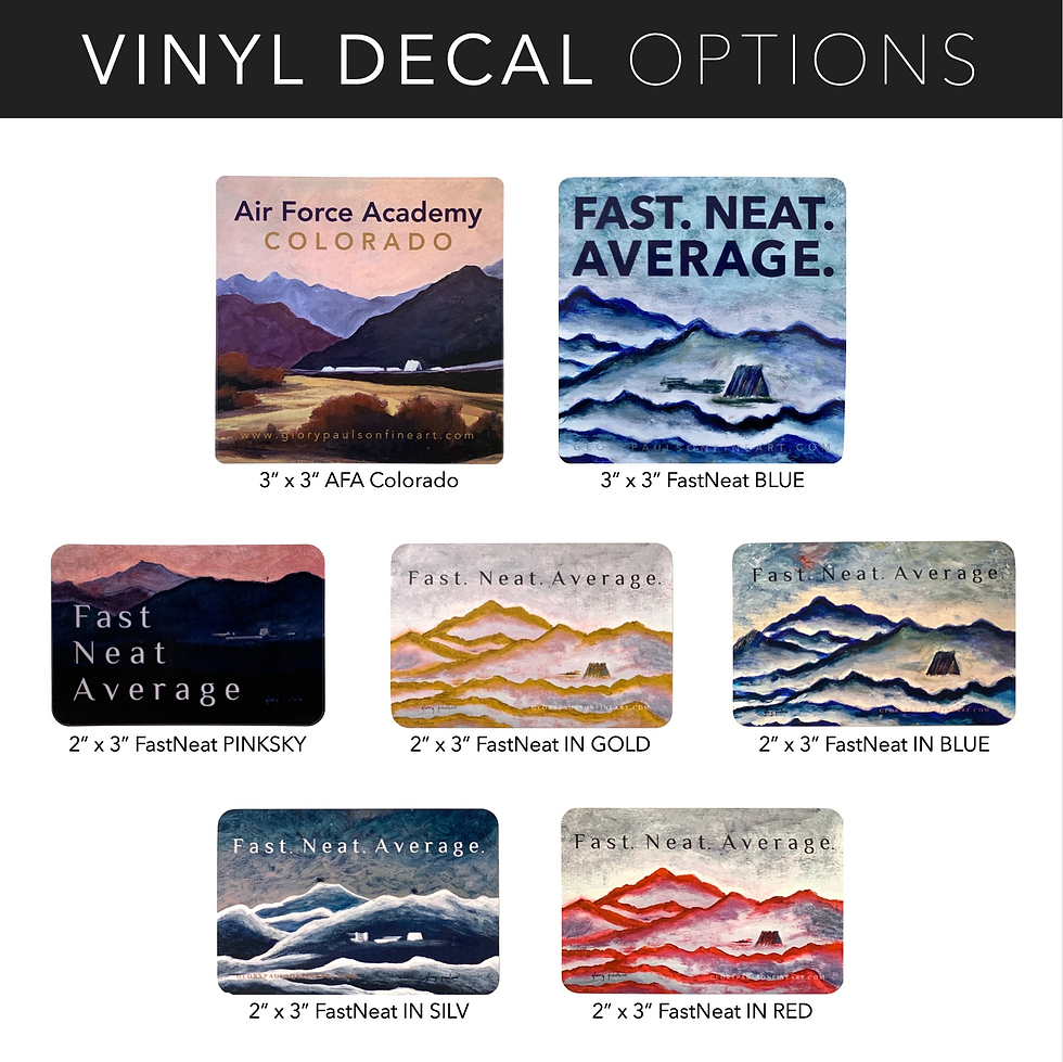 Thumbnail: US Air Force Academy Recognition to Cadet Wing Gift for Long Blue Line gifts by Glory Paulson Fine Art