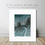 Thumbnail: Signed Print of "Out for a Hike on a Snowy Evening"