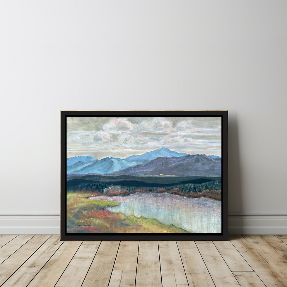 Thumbnail: Signed Print of "Calm Waters at the Air Force Academy"