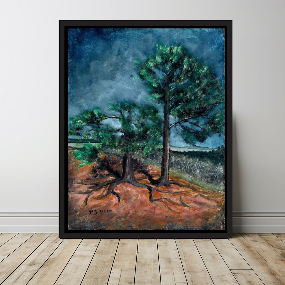 Thumbnail: Signed Print of "The Odd Couple at Monument Rock"