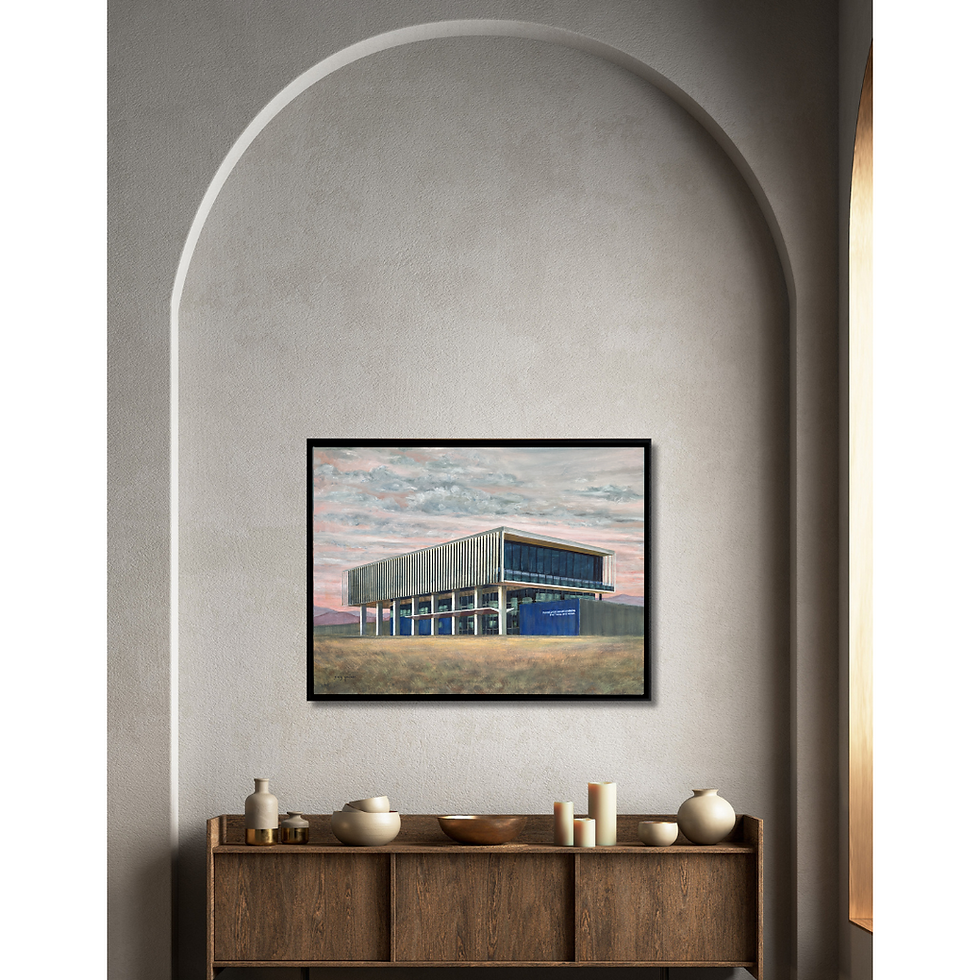 Thumbnail: Signed Print of "Madera Cyber Innovation Center at the Air Force Academy"