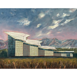 "Hosmer Visitor Center: Gateway to the Air Force Academy" new painting