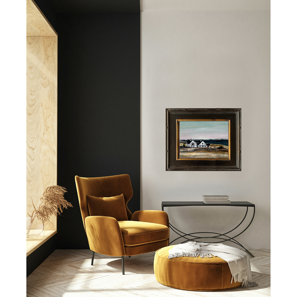 Thumbnail: Classic Craft Ranch, 11" x 14" Oil on Linen