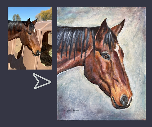Glory Paulson Horse Portraits