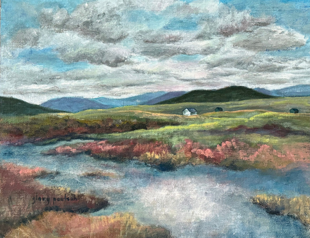 "Peaceful Pond," 11 x 14 Oil on Canvas