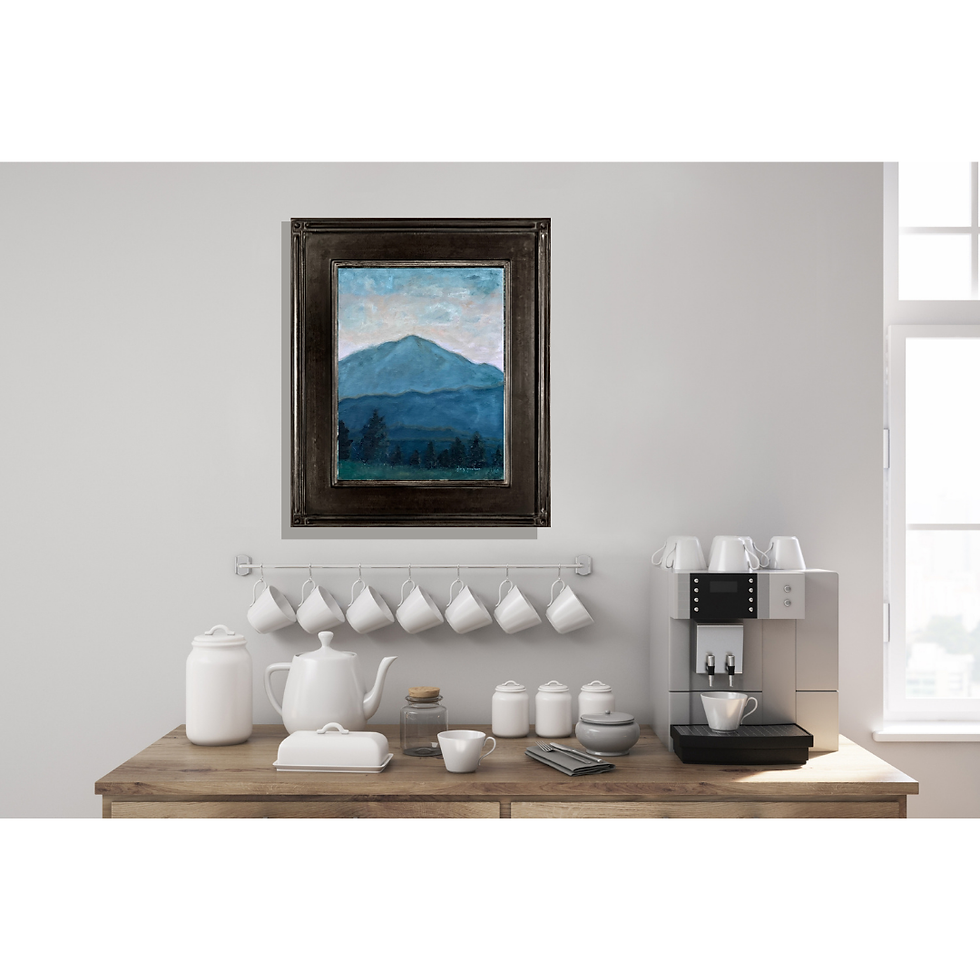 Thumbnail: "Serene Sunset Over Pike’s Peak," 14 x 11 Oil on Linen