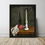 Thumbnail: Still Life Tapered Candle and Pomegranate, 14" x 11" Oil on Linen