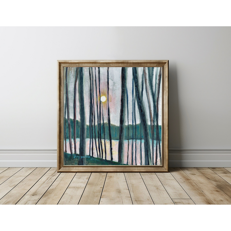Thumbnail: Signed Print of "At the Lake"